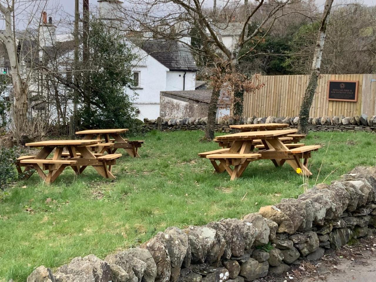 The Sun Inn Troutbeck Bridge Exteriör bild